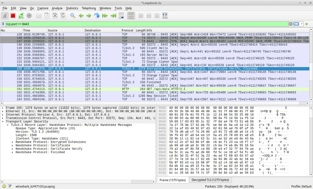 decrypted traffic